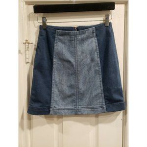 Free People Denim Mini Skirt Size 4
